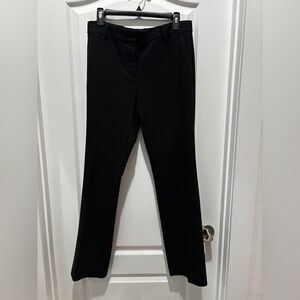 Ann Taylor Black Tailored Ponte Trousers
